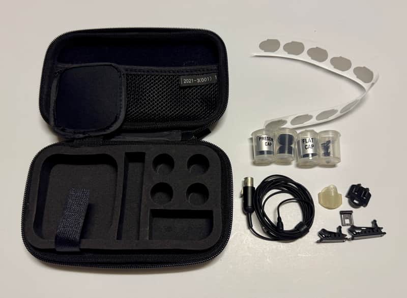 Shure TwinPlex TL47 Black TA4F Lavalier With Accessories image 1