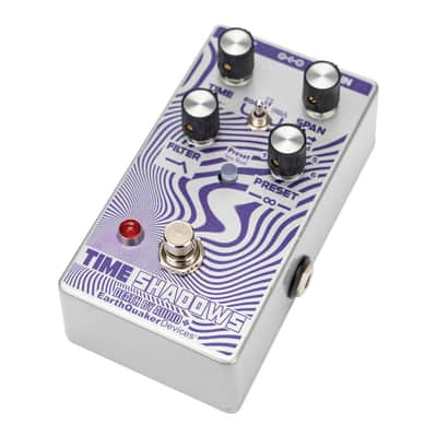 EarthQuaker Devices / Death By Audio Time Shadows II Subharmonic Multi-Delay Resonator 2024 - Present - Silver / Purple image 3