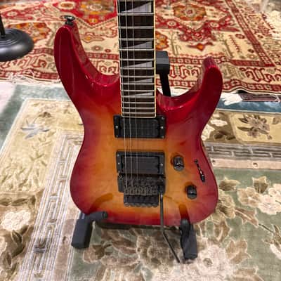Charvel 750 XL with Tremolo Bridge 1989 - 1991 - Transparent Cherry Sunburst image 3