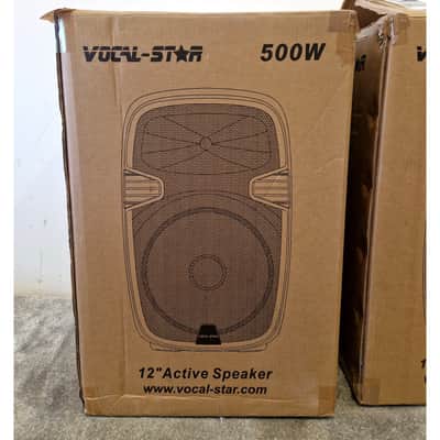Vocal-Star 1000w PA System - PA Speakers - Pair - Black - Excellent w/ Original Box image 17