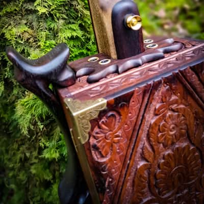 The Indian Eagle II - Rosewood custom cigarbox guitar image 4
