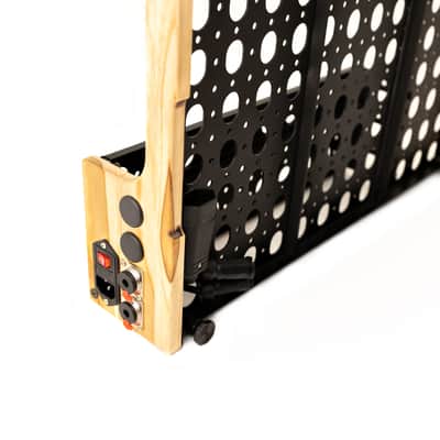 Pedalboard VTX 12x16 With Softcase Luxury - Natural Teak - with Riser - Hands Custom image 9