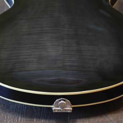 MINTY! 2014 Duesenberg Carl Carlton Signature Semi-Hollow Electric Guitar 2-Tone Sunburst + OHSC image 17