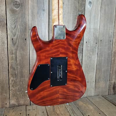 Tom Anderson Drop Top One of Two with Redwood Body 1991 - Honeyburst image 3