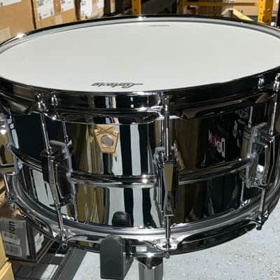 Ludwig LM402B Supraphonic Snare Drum 14x6.5” B stock image 1