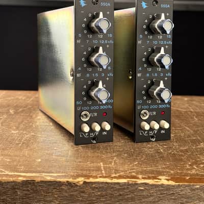 API 550A Classic 2006 Saul Walker 500 Series Equalizer Pair. Rare! Like The Vintage image 12