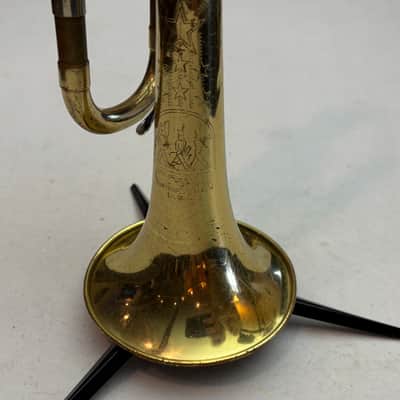 Conn Director Trumpet Elkhart Era c.1958–59 w/ Case, Mouthpiece & Accessories – Plays Great image 18