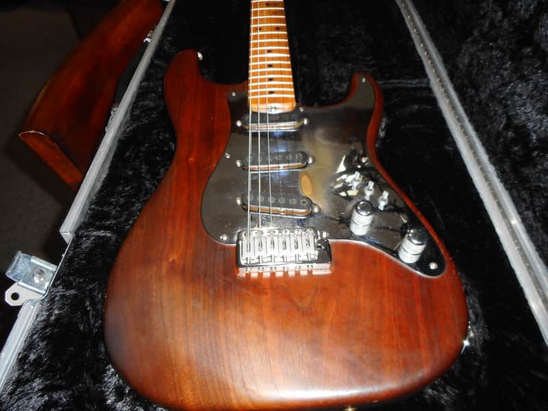 Schecter Van Nuys Dream Machine Exotic 1982  - Walnut  Natural Exotic Woods 8.5 lbs image 1