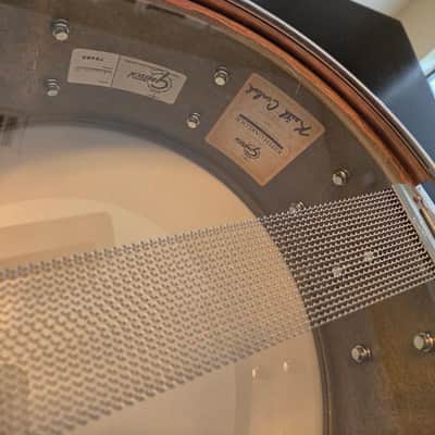 Gretsch GAS5514-KC Keith Carlock Signature 5.5x14" Brass Snare Drum 2021 - Vintage Patina image 5