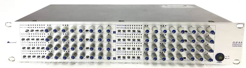 Alto CLE8 CLE 8 8-Channel Compressor Limiter with Noise Gate image 1
