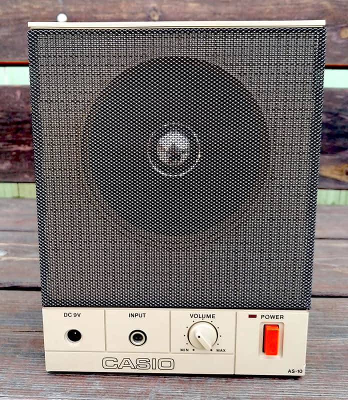 Casio AS10 1983 Portable amplified speaker for Synths and Keyboards image 1