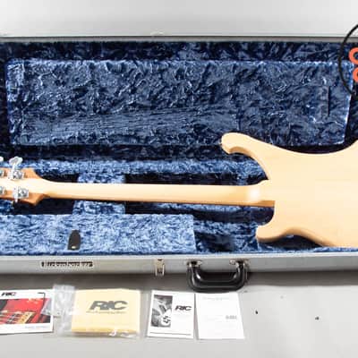 2014 Rickenbacker 4001S SPL Limited Satin Mapleglo – Only 50 Made, Toaster & Horseshoe, OHSC image 6