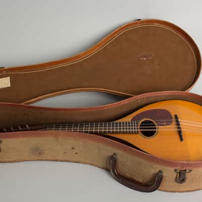 C. F. Martin  Style A Flat Back Mandolin (1949), ser. #A-19298, original brown chipboard case. image 10