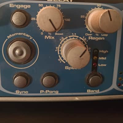 Electrix Mo-FX Time Synchronized Effects Unit 2000s - Blue image 5
