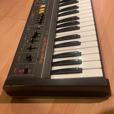 Roland RS-09 MKII 44-Key Organ / String Synthesizer 1980s - Black with Colored Buttons