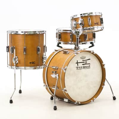 TreeHouse Custom Drums 4-piece Plied Maple Drumset 11-13-18-SD "Odd Bop" image 1