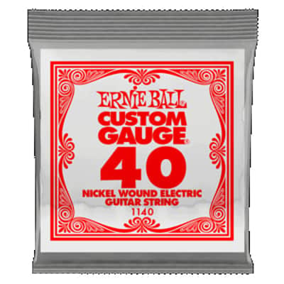 Ernie Ball .040 Nickel Wound - Electric 6 Pack image 1