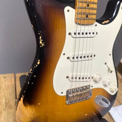Fender Stratocaster 2007 Namm Custom Shop Sunburst (1957) Reissue With Original Case! image 4