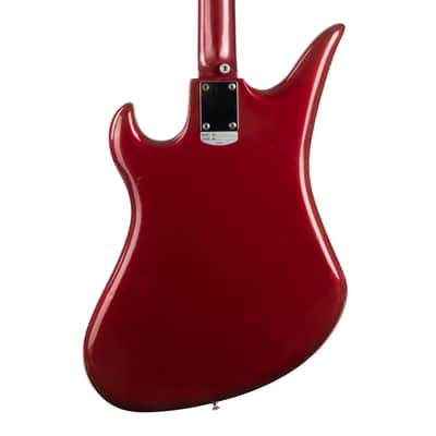 Vintage Teisco Spectrum 5 Red 1960s image 2