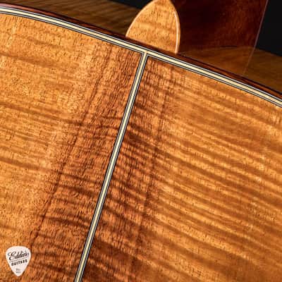 Huss & Dalton 30th Anniversary OM - Bearclaw Italian Spruce & Flamed Koa #3 of 10 image 12