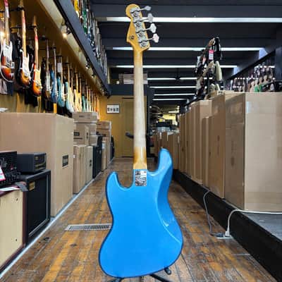 Fender Custom Shop Limited Edition 1964 Jazz Bass Journeyman Relic Aged Lake Placid Blue w/Hard Case image 6