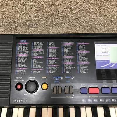Yamaha PSR-190 Keyboard image 2