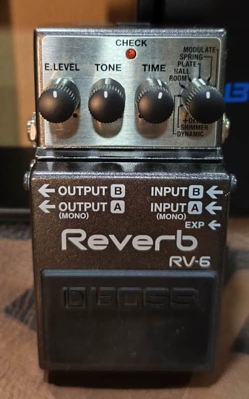 Boss RV-6 Reverb - Silver image 1