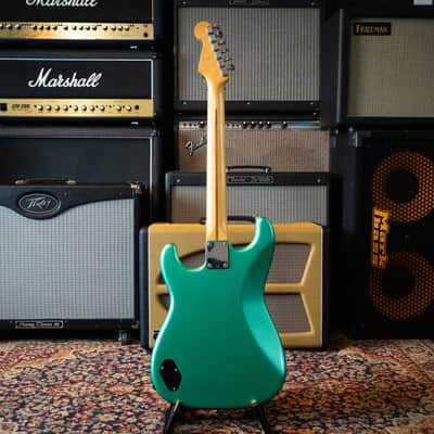 Fender Contemporary Series Stratocaster Deluxe HH 1985 - 1987 - Emerald Mist image 10