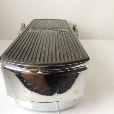 Vintage Fender Fuzz Wah Effects Pedal Chrome Free USA S&H image 4