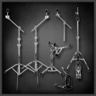 Taye Go Kit 8" / 10" / 12" / 18" / 4x13" Compact 5pc Drum Kit w/ Hardware image 6