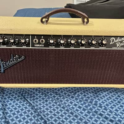 Fender Limited Edition '65 Reissue Deluxe Reverb Head 2014 - 2016 - Blonde image 2