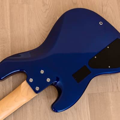 2020 Mike Lull TC5 5-String Bass Custom Blue w/ Nordstrand Pickups & Aguilar Preamp image 15