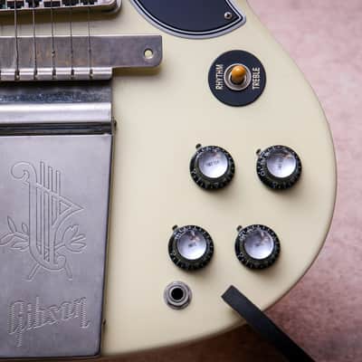 GIBSON USA Custom Shop '61 Les Paul SG Standard Reissue Vibrola VOS "White + Rosewood" (2012) image 8