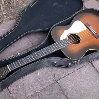 Vintage 1965 Silvertone 600 Series Grand Concert Acoustic Guitar by Harmony USA! image 2