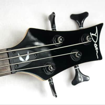 Custom Swirl Painted Dean Edge 09 Bass Guitar image 7