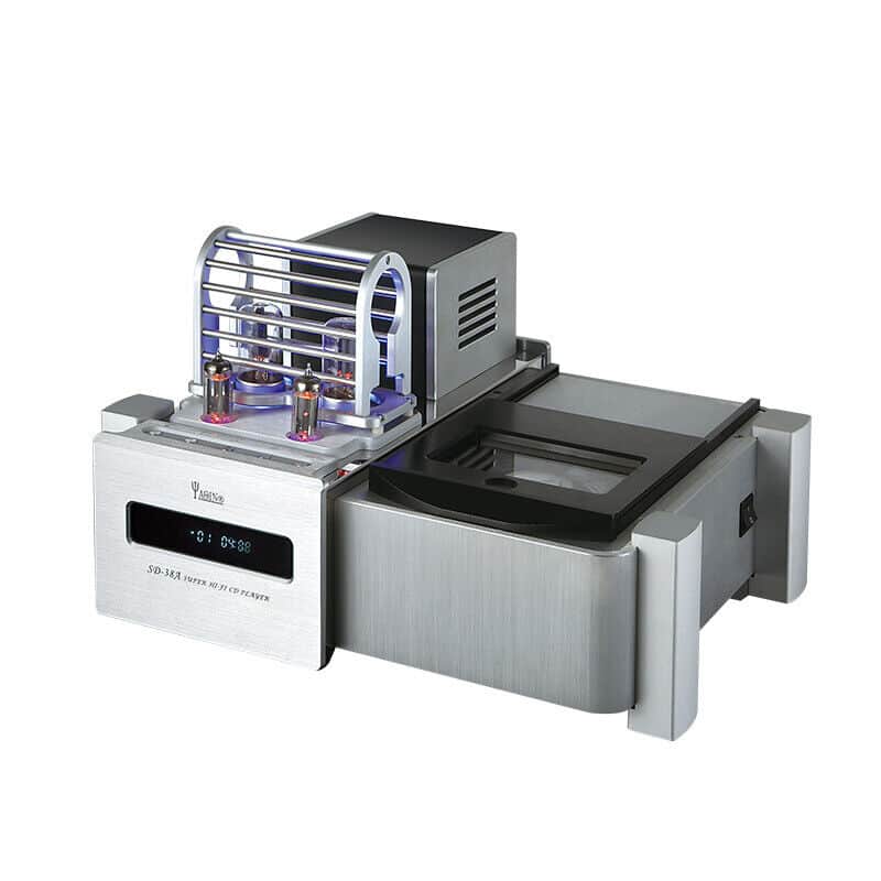 YAQIN HiFi CD Player, Yaqin SD 38A HiFi Tube CD Player with Tubes 6N8P and Remote Control, AC115 and AC230 Switchable image 1