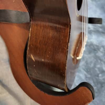 Video Demo Vintage RARE 1955 Gibson Soprano Brand Ukulele New Strings All Original Brand New Hard Shell Case image 7
