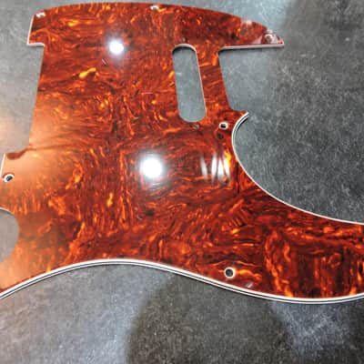 W.D. Custom Pickguards Fender Telecaster 8 Hole Pickguard 2010's - Vintage Tortoise image 6