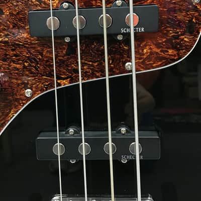Schecter Diamond-J Left-Handed Jazz in Gloss Black! Free Shipping! image 3