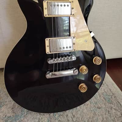 Corbin Les Paul Copy - Black image 3