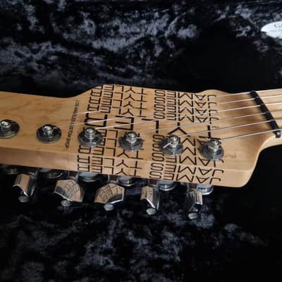 James Tyler Studio Elite Custom Shop 2003 Birdseyes Mapple neck - Psychedelic Vomit image 3