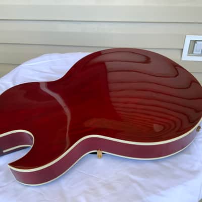 Gibson ES-135 - 2002 - Wine Red w/ Original Case. image 11