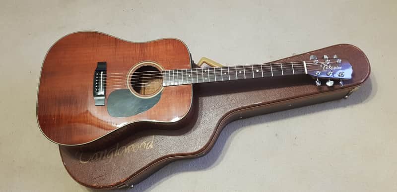 Takamine PT-006 Jackson Browne Prototype. 1982 Japan. Gloss
