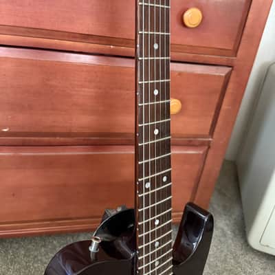 b3 (Gene Baker) a Prototype of Custom ordered b3 guitar -  Model: L.A., made in 2010 - Ox Blood - Blend Les Paul Strat Tele Features image 7