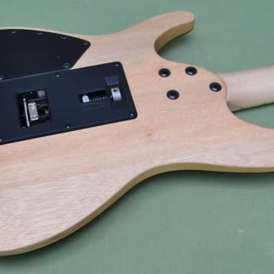 Ibanez S-Series S770PB Poplar Burl Natural Flat Guitar with Wizard II 3 Piece Maple Neck image 7