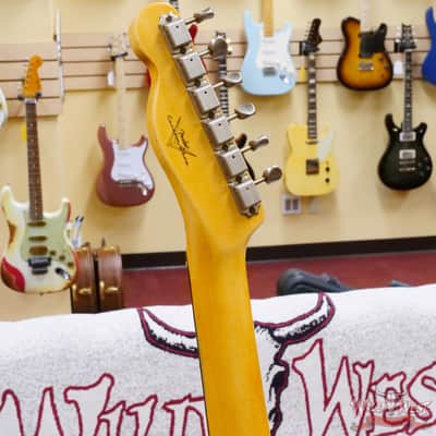 Fender Custom Shop 1962 Telecaster Custom Rosewood Slab Board Hand-Wound Pickups Relic Vintage White image 11