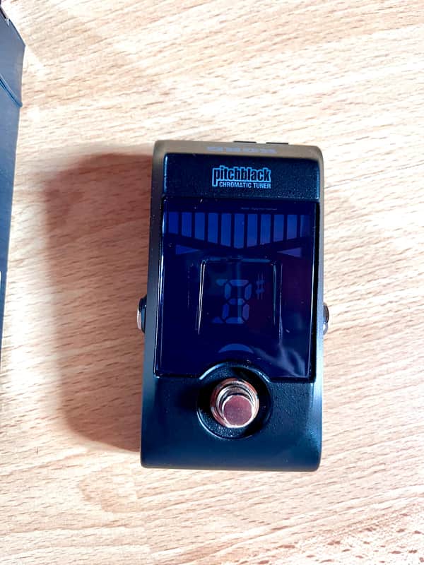 Korg Pitchblack Chromatic Guitar/Bass Tuning Pedal 2010s - Black image 1