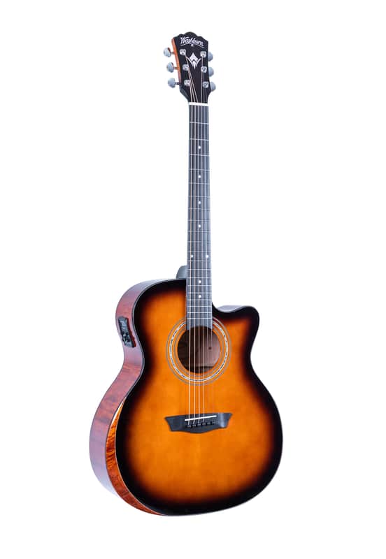Washburn WCG10CE Grand Auditorium Acoustic Electric. New with Full Warranty! image 1