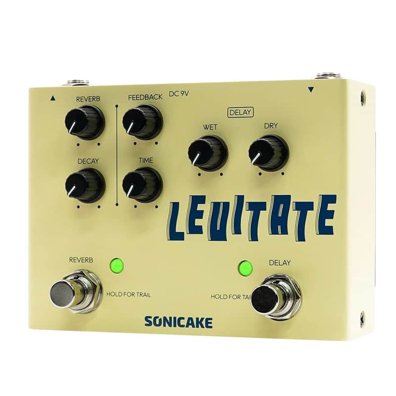 SONICAKE Levitate Digital Delay and Reverb 2 in 1 Guitar Effects Pedal 2026 - mint in a box image 1