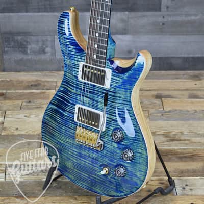 Mint Paul Reed Smith Wood Library DGT - River Blue with Hard Shell Case image 11